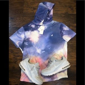 Shoes/ hooded tee